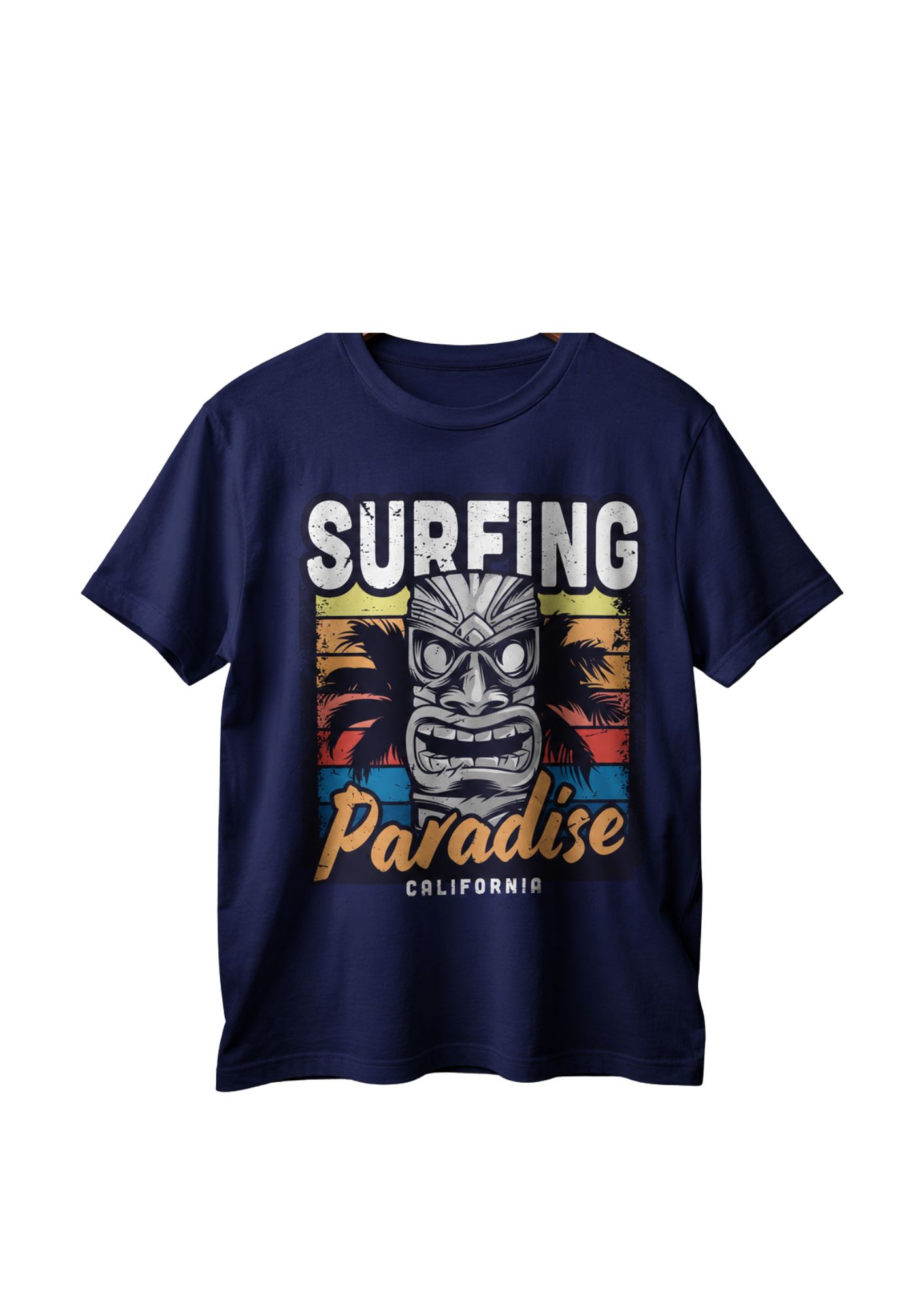 Navy vintage surf tee — unused size exchanges in 7 days, no restocking fee